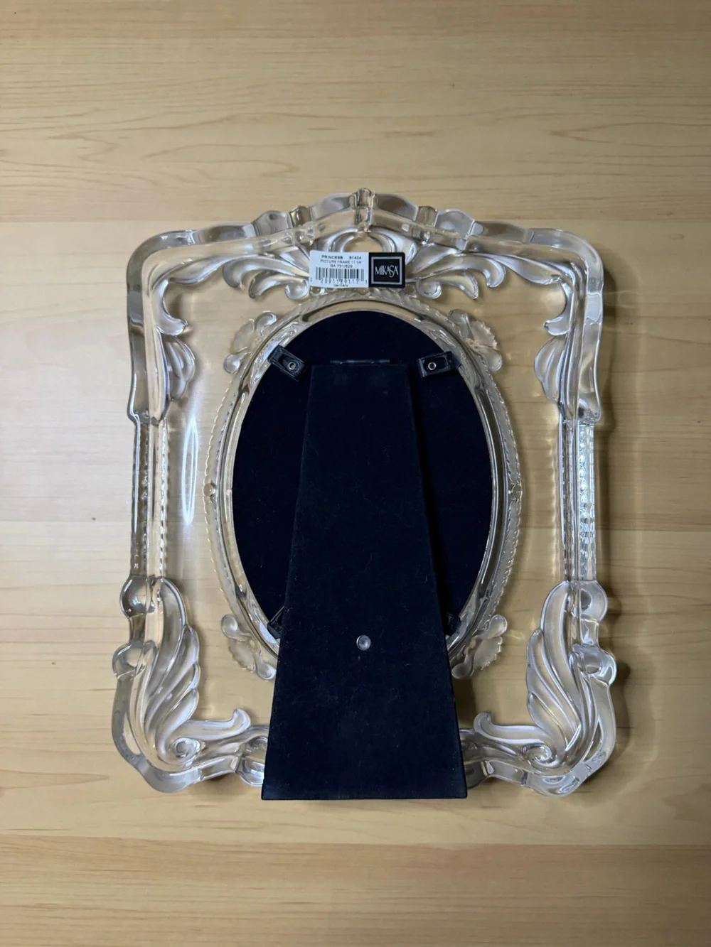 MIKASA Germany Princess Crystal 11 x 9 Picture Frame 5 x 7